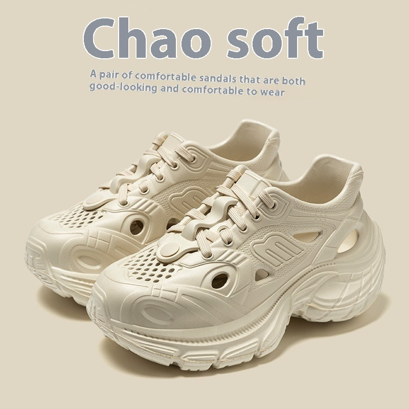 Women's Hole Casual Shoes Sneaker Outdoor Sandals