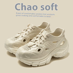 Women's Hole Casual Shoes Sneaker Outdoor Sandals