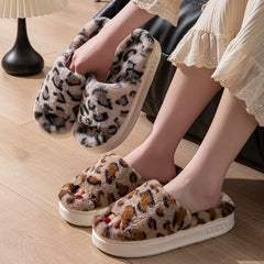 Warm And Silent Feeling Of Walking On Shit Cotton Slippers
