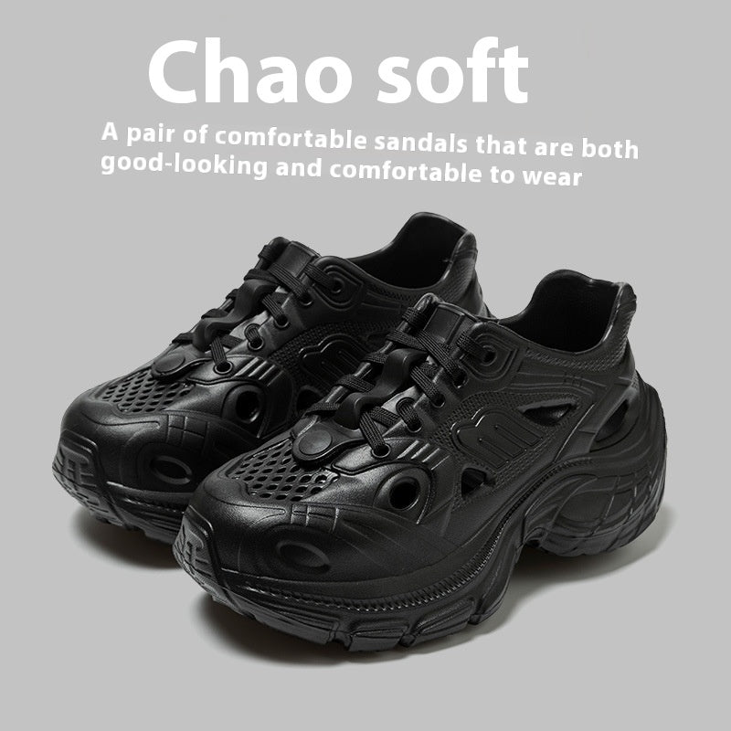 Women's Hole Casual Shoes Sneaker Outdoor Sandals