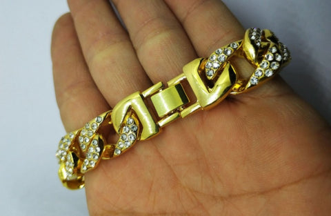 Full Diamond Cuban Chain Men&